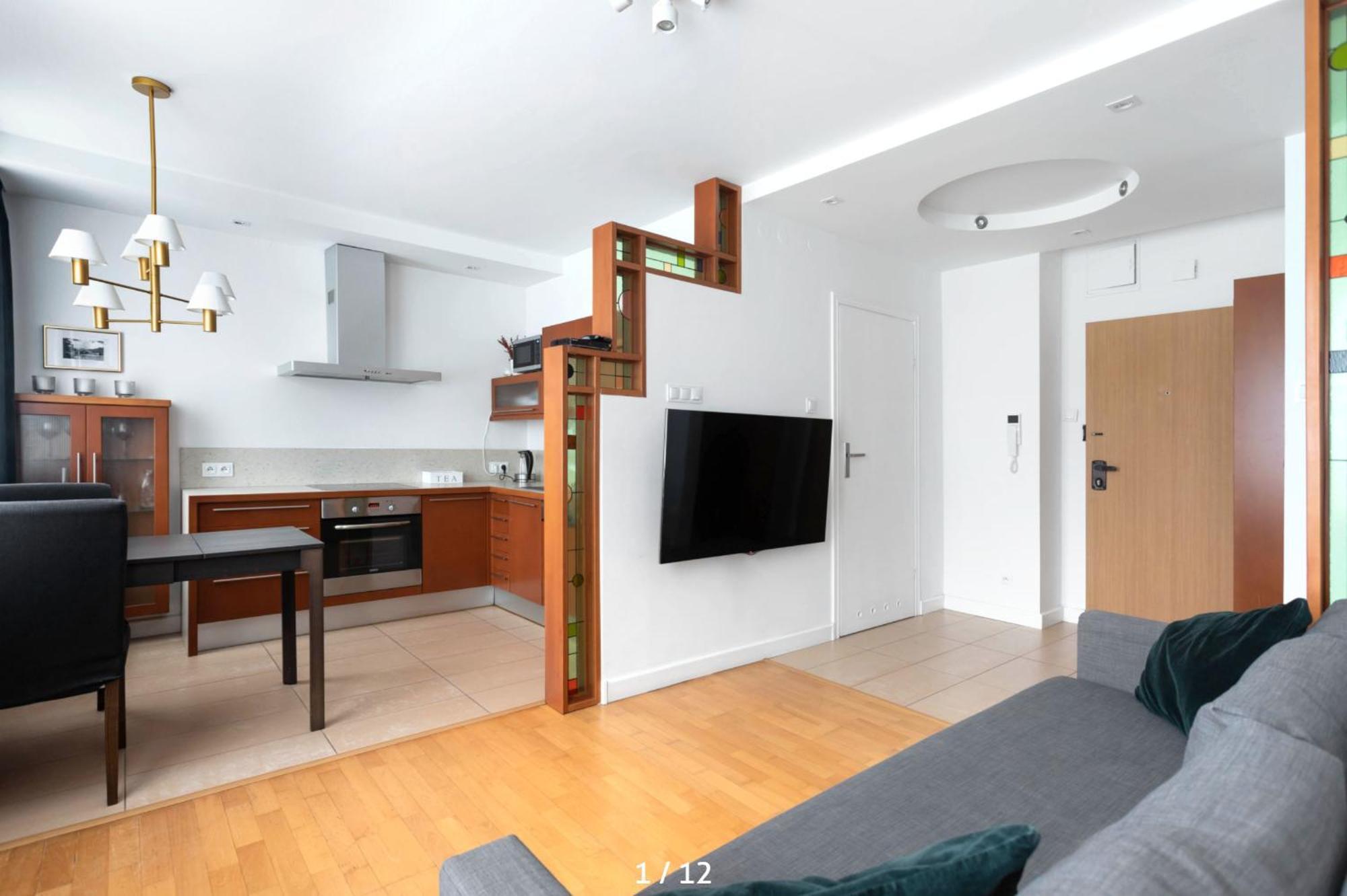 华沙Spacious Quiet Apt Close To The Belvedere Palace公寓 外观 照片