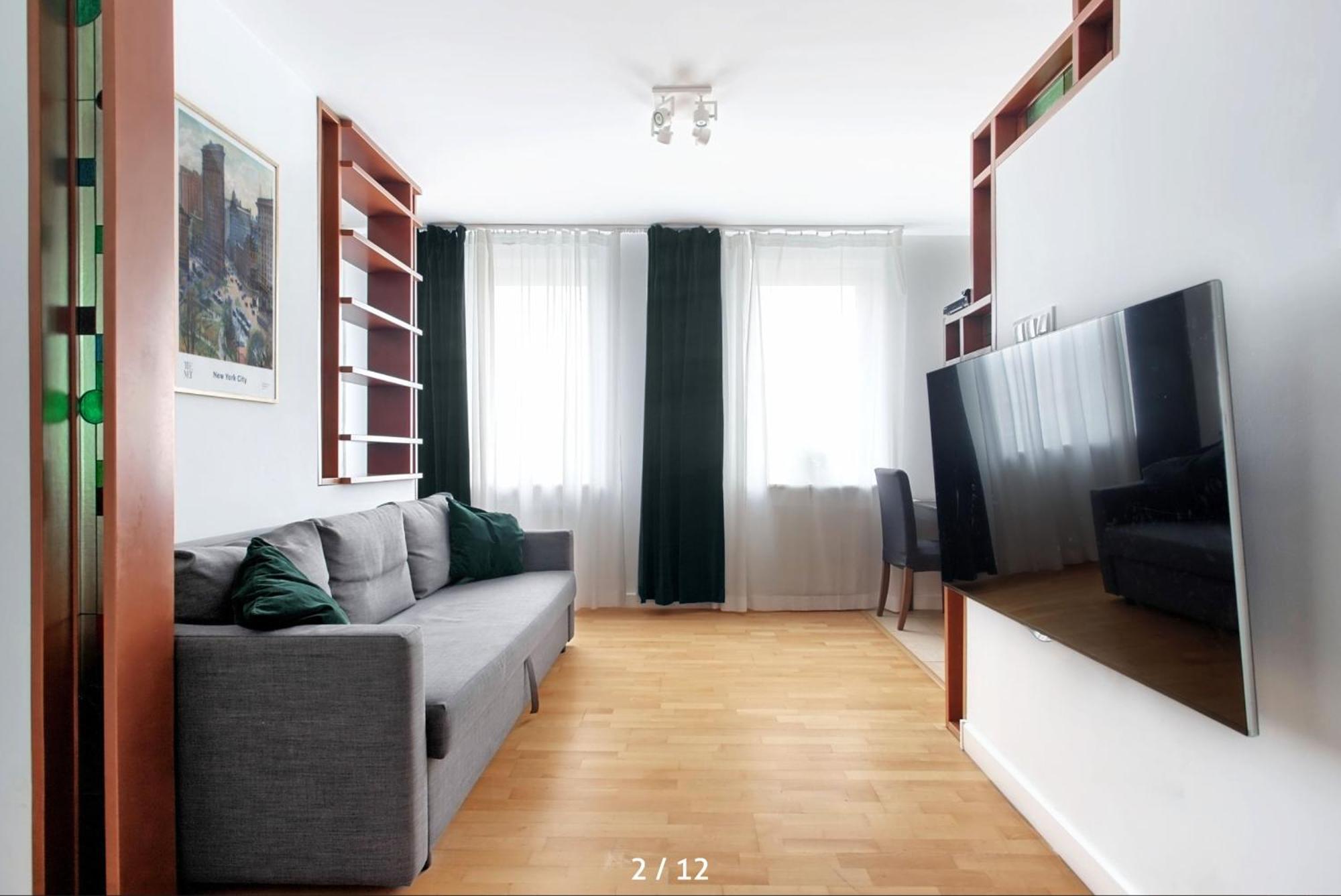 华沙Spacious Quiet Apt Close To The Belvedere Palace公寓 外观 照片